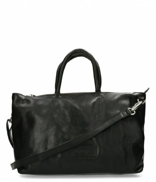 Shabbies  Handbag Heavy Grain Leather Black (1000)